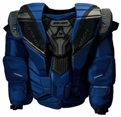 Bauer Supreme Mach Senior Goalie Chest Protector 4 Bauer Supreme Mach Senior Goalie Chest Protector -Bauer 1059815 Blue Front 1082
