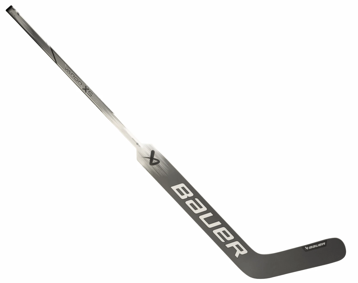 Bauer Vapor X5 Pro Intermediate Goalie Stick (Silver Black) 1 Bauer Vapor X5 Pro Intermediate Goalie Stick (Silver Black)