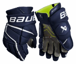 Bauer Vapor 3X Pro Junior Hockey Gloves 7 Bauer Vapor 3X Pro Junior Hockey Gloves -Bauer 3XPRO JR PALM NAV1