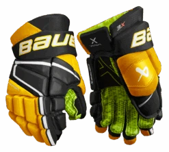 Bauer Vapor 3X Junior Hockey Gloves 16 Bauer Vapor 3X Junior Hockey Gloves -Bauer 3X JR FRONT BKG2