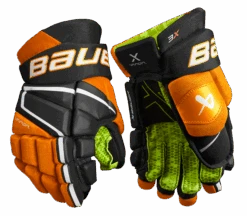 Bauer Vapor 3X Junior Hockey Gloves 17 Bauer Vapor 3X Junior Hockey Gloves -Bauer 3X JR PALM BKO1