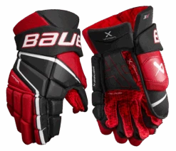Bauer Vapor 3X Senior Hockey Gloves 12 Bauer Vapor 3X Senior Hockey Gloves -Bauer 3X SR FRONT BKR2