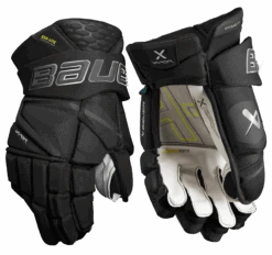 Bauer Vapor Hyperlite Intermediate Hockey Gloves 15 Bauer Vapor Hyperlite Intermediate Hockey Gloves -Bauer HYPERLITE SR FRONT BLK2 8e16cad9 ac93 485e 9e8b 7e57e789e261