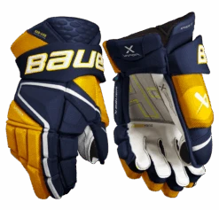 Bauer Vapor Hyperlite Intermediate Hockey Gloves 19 Bauer Vapor Hyperlite Intermediate Hockey Gloves -Bauer HYPERLITE SR FRONT NVG2 b9506ec4 7741 4feb a718 bf6a8b0c2cbf